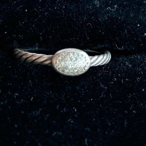 David Yurman Pave Diamond Ring